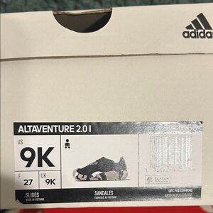 Adidas Altaventure 2.0.1 Sandals in Black and White